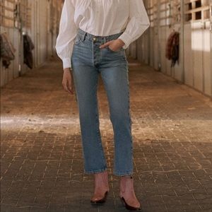 NWT The GREAT. Lasso Denim Jeans Size 30